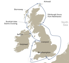 British Isles Map 2023 