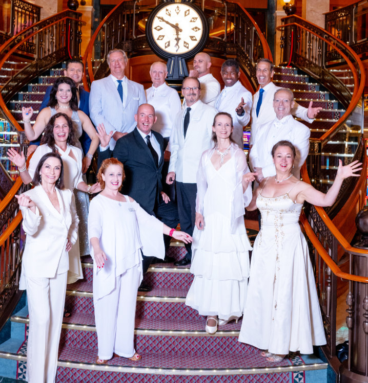 Dancers At Sea Staff photo