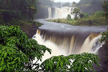 Hawaii waterfall